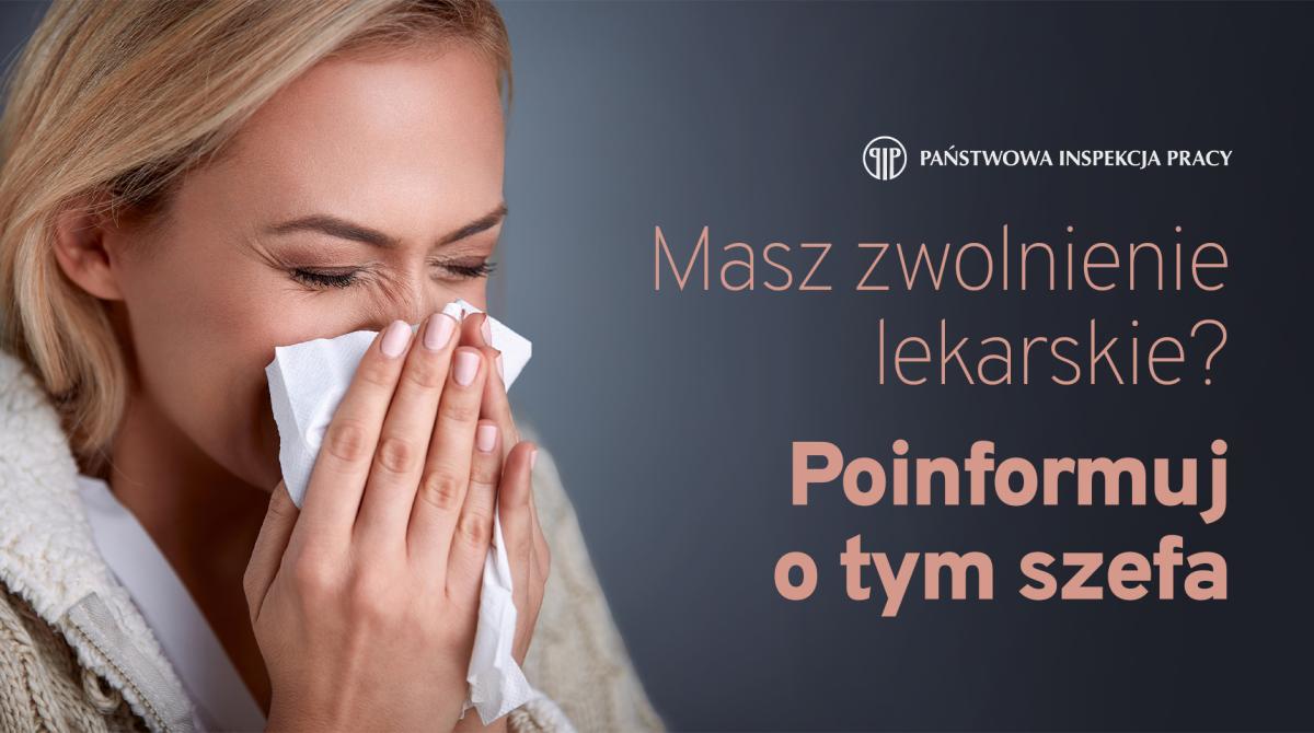Masz zwolnienie lekarskie? Musisz poinformować przełożonego