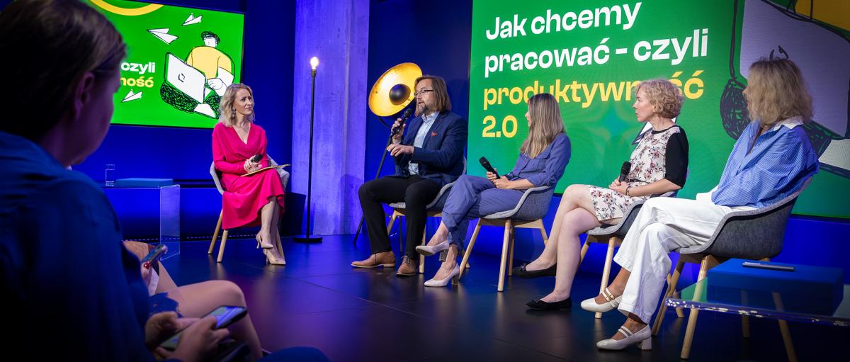 Szef Państwowej Inspekcji Pracy w trakcie panelu pod hasłem „Jak chcemy pracować, czyli produktywność 2.0”.