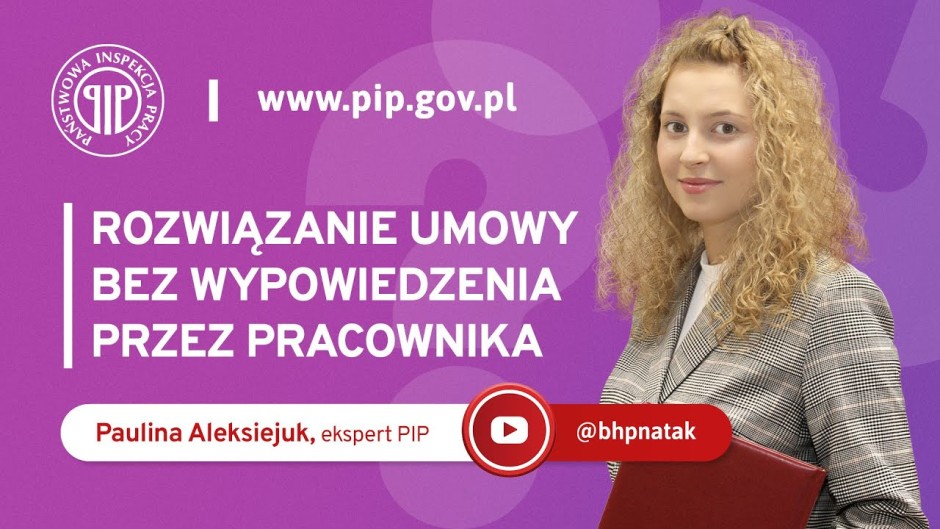 Rozwiązanie umowy bez wypowiedzenia przez pracownika