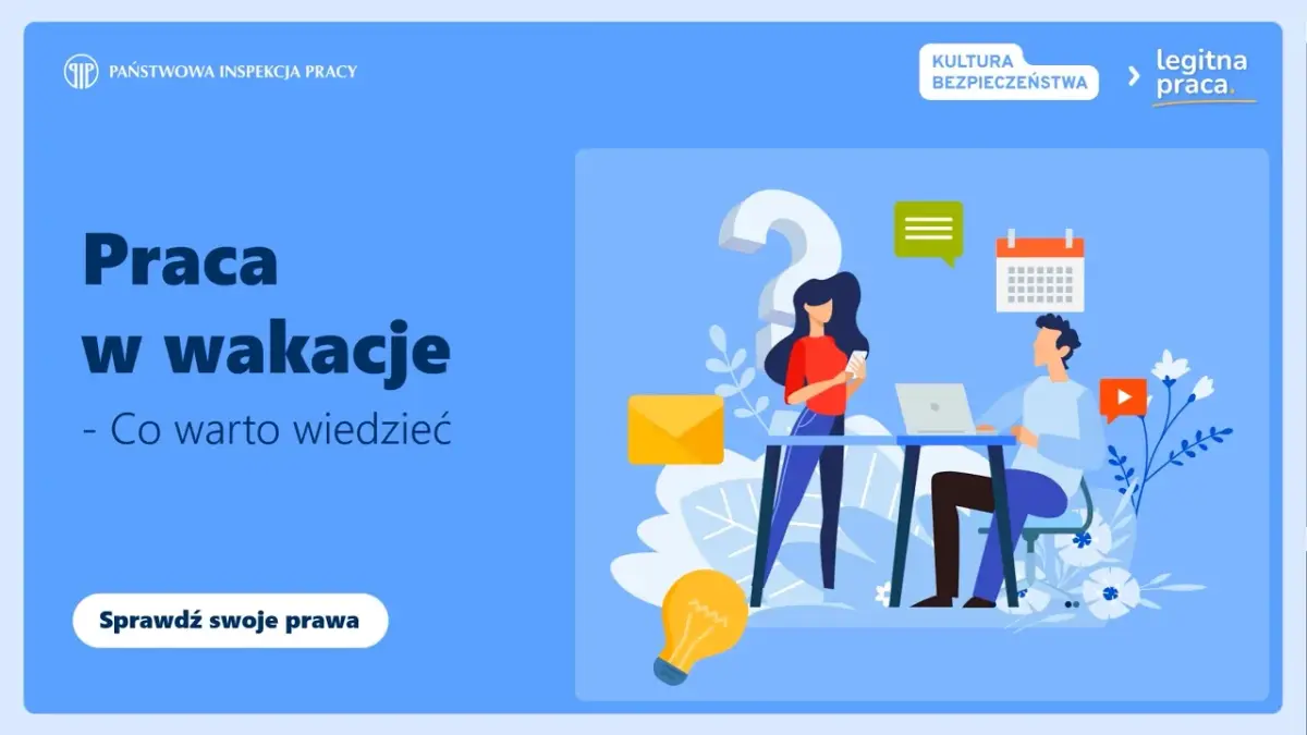 Praca w wakacje - Kultura bezpieczeństwa