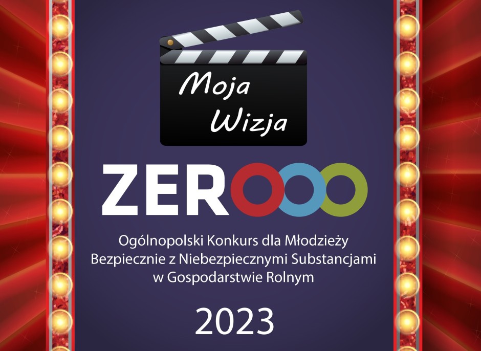 Plakat konkursu Wizja zero