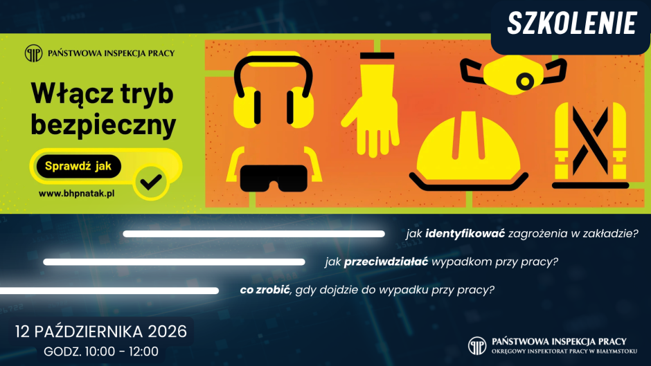 Szkolenie - Włącz tryb bezpieczny - 12.10.2026r.