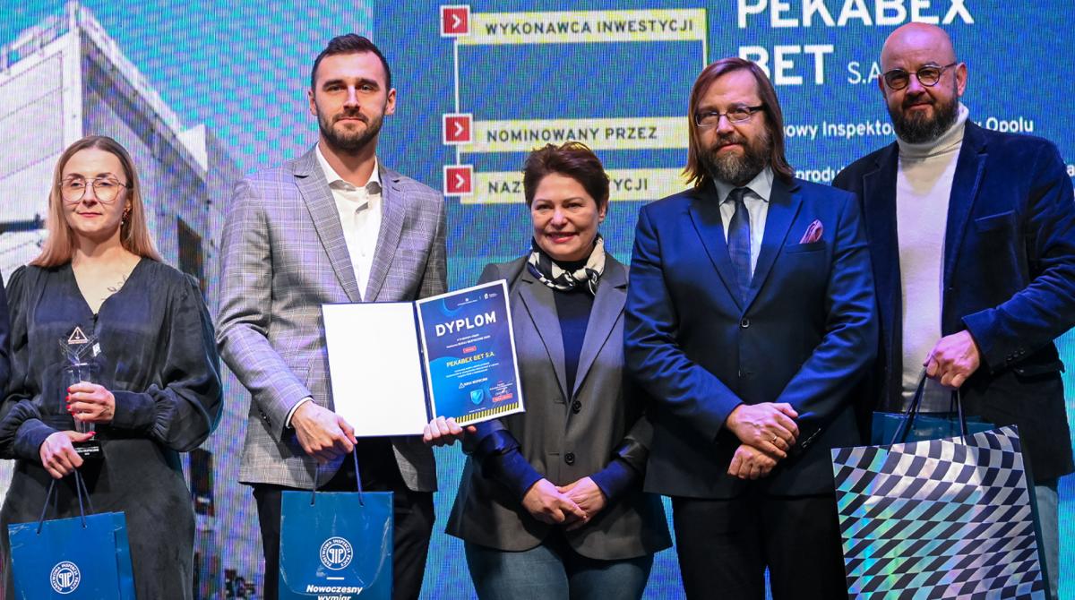 Główny Inspektor Pracy nagrodził bezpieczne budowanie