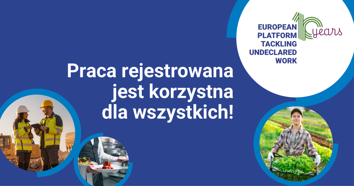 Kampania Europejskiej Platformy ds. Przeciwdziałania Pracy Nierejestrowanej