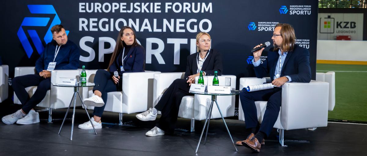 Panel dyskusujny z udziałem GIP na Europejskim Forum Regionalnego Sportu
