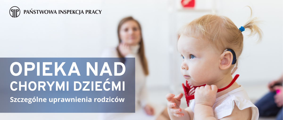 Zdjęcie ilistrujące tekst dotyczący formy sprawowania opieki nad chorym dzieckiem przez pracującego rodzica