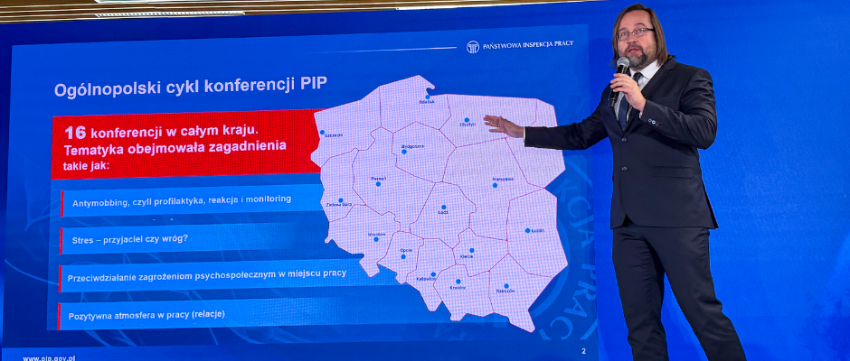 Główny Inspektor Pracy Marcin Stanecki