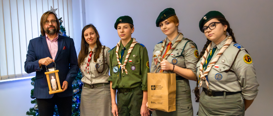 Przekazanie Betlejemskiego Światła Pokoju