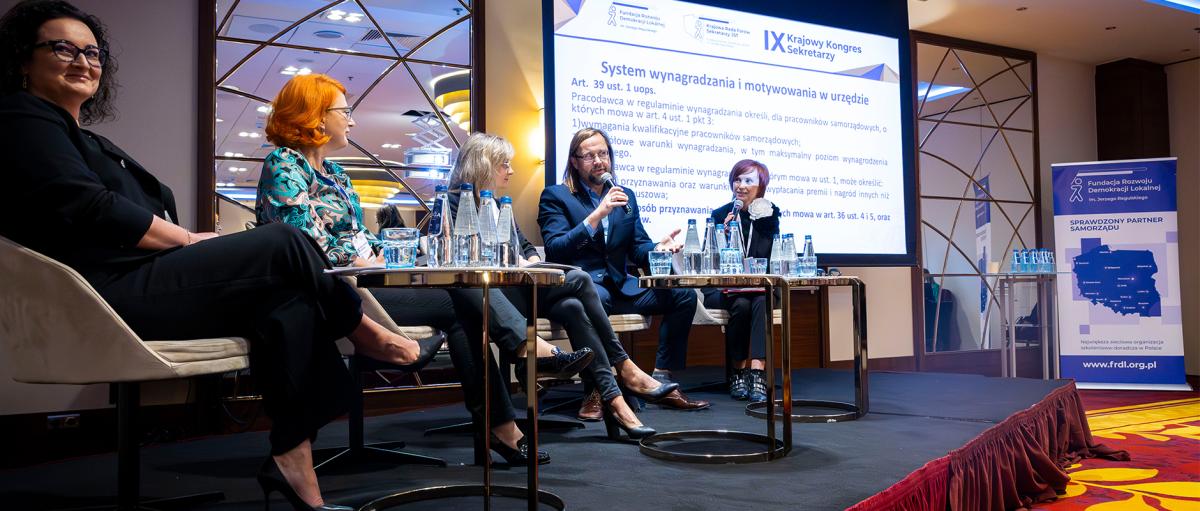 Główny Inspektor Pracy w trakcie panelu na IX Krajowym Kongresie Sekretarzy