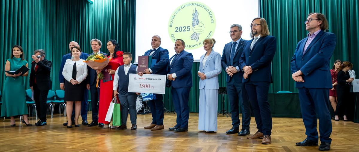 Główny Inspektor Pracy z laureatami Konkursu „Bezpieczne Gospodarstwo Rolne”