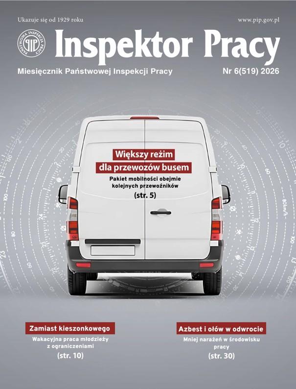 Miesięcznik Państwowej Inspekcji Pracy, nr 6/2026