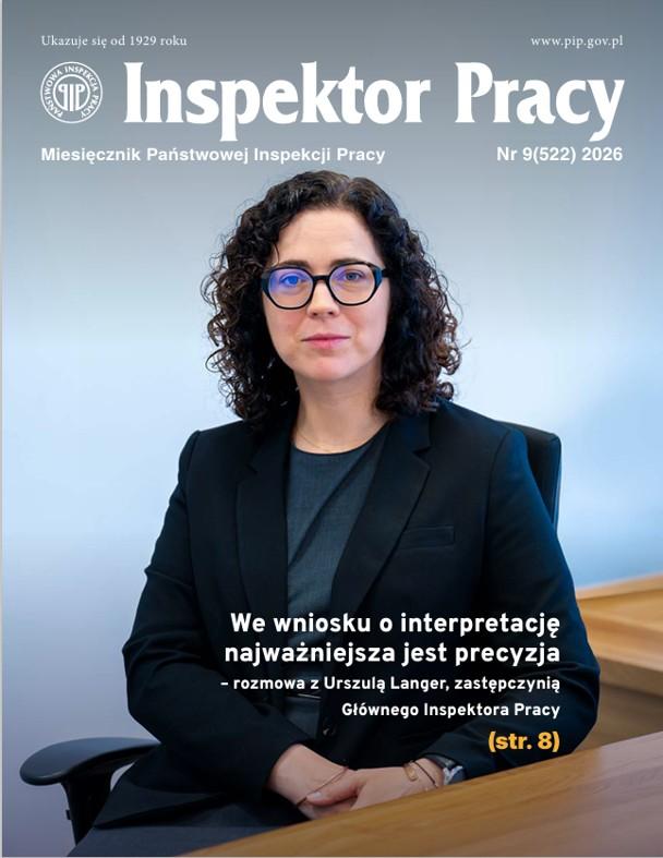 Miesięcznik Państwowej Inspekcji Pracy, nr 9/2026