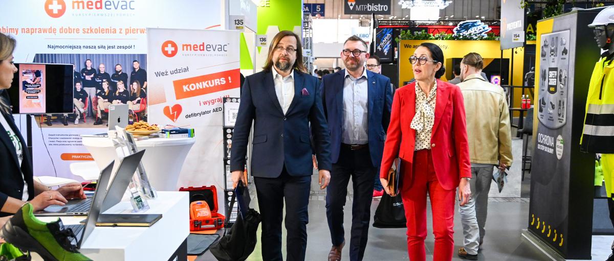 Główny Inspektor Pracy na Targach SAWO