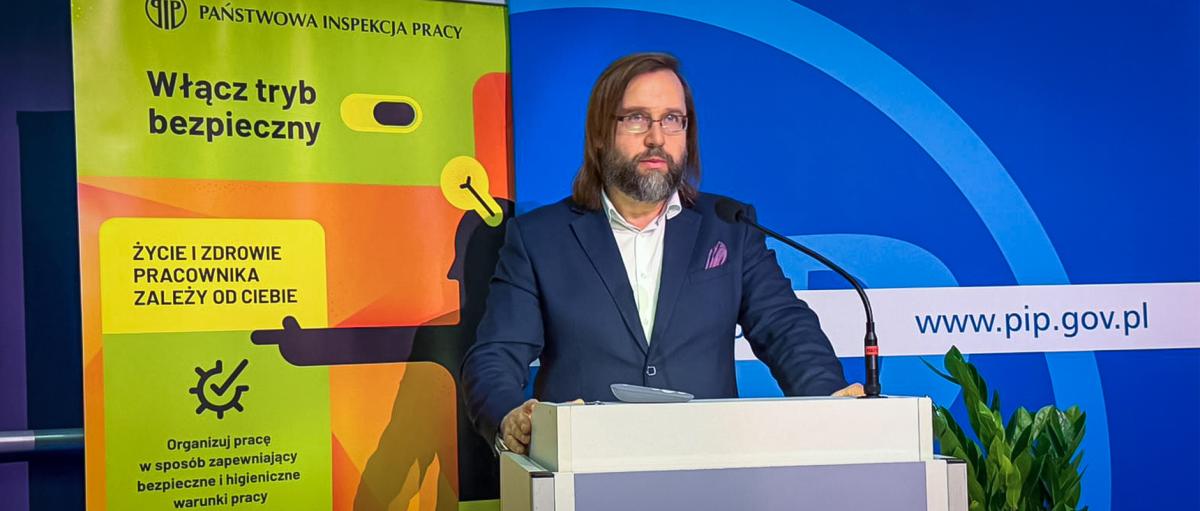 Główny Inspektor Pracy Marcin Stanecki