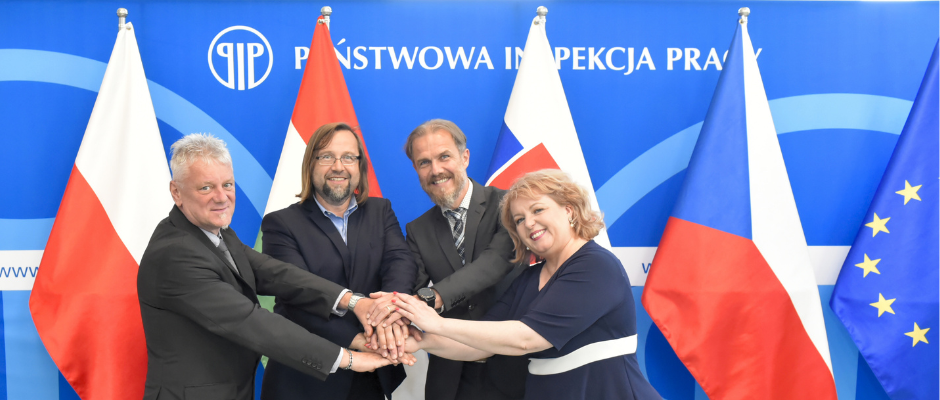 Spotkanie przedstawicieli inspekcji pracy państw Grupy Wyszehradzkiej