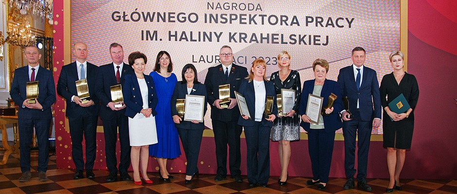 Laureaci Nagrody Głównego Inspektora Pracy im. Haliny Krahelskiej